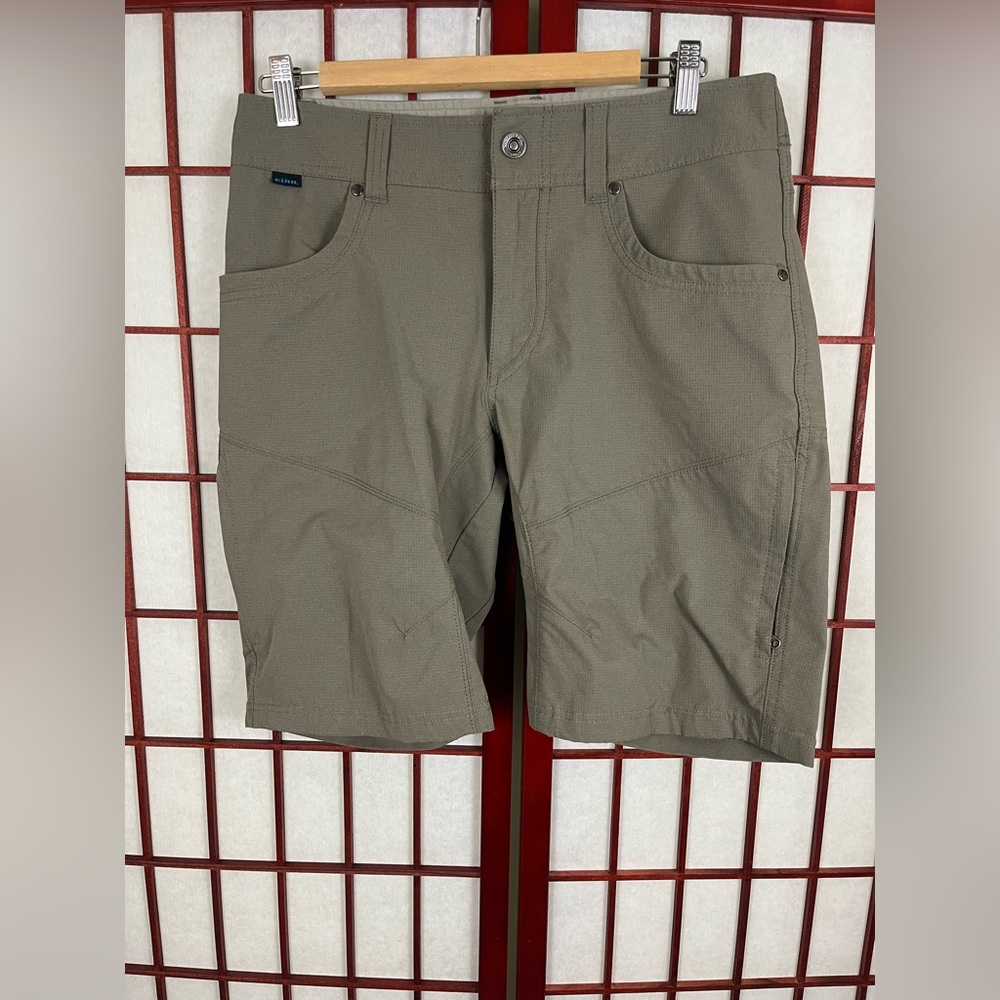 Kuhl Shorts Khaki Brown Beige Mens Polyester